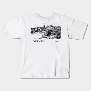 Columbus - Georgia Kids T-Shirt